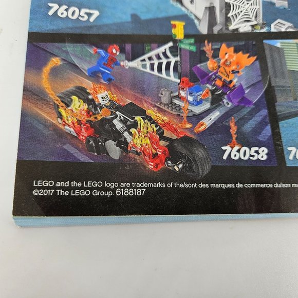 Lego Hulk Red Avengers 76078 1 & 2 Manual Instruction Book ONLY No Brick Fig - Picture 5 of 5